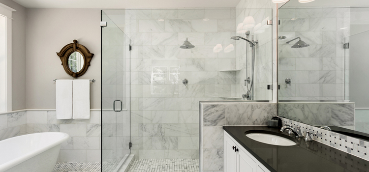 bathroom shower door installation in West Rancho Dominguez